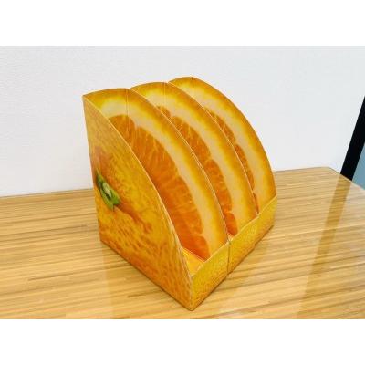 ふるさと納税 ファイルボックス SECTOR＜スイカ・オレンジ＞ 静岡県清水町 