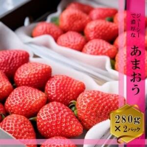 ふるさと納税 ベリー畑 いちごの王様 あまおう2パック 280ｇｘ2 福田ファーム 福岡県小郡市 2844 ふるさと納税サイト ふるなび 通販 Yahoo ショッピング