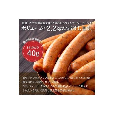 ふるさと納税 A05040 あらびきウインナーソーセージ 2.2kg 大分県大分市|furunavi|03