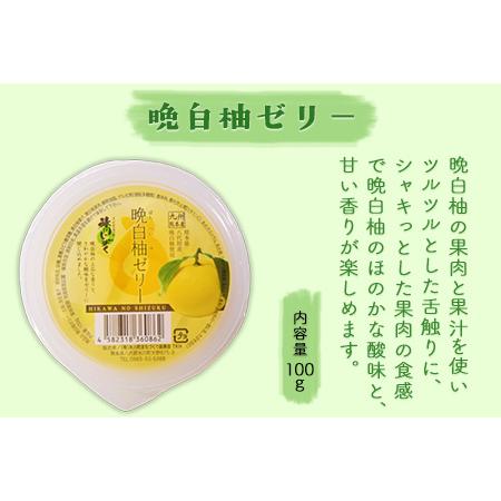 ふるさと納税 晩白柚スイーツセット ゼリー プリン はちみつドリンク 道の駅竜北 《60日以内に出荷予定(土日祝除く)》 熊本県氷川町｜furunavi｜04