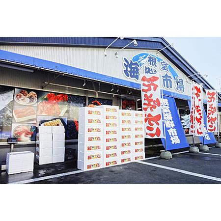 ふるさと納税 いくら醤油漬け(鮭卵)70g×1P、無添加天然甘塩秋鮭12切 A-11153 北海道根室市の画像
