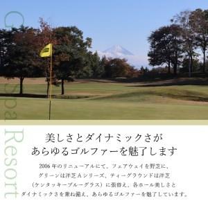 ふるさと納税 北の杜カントリー倶楽部利用クーポン券（6000円分） 山梨県北杜市 3000円分×２枚