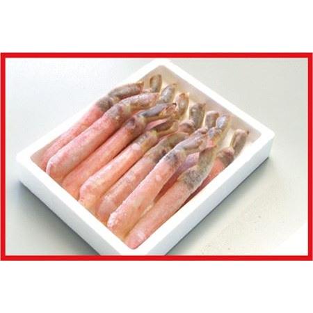 ふるさと納税 ＜12月22日決済分まで年内配送＞刺身用本ずわいかに剥き身500g(10〜15本) A-56021 北海道根室市