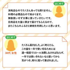 ふるさと納税 R14030　グッと吸い込むキッチンタオル100カット（4ロール×12パック）キッチンペーパー　吸収力に優れたキッチンペーパー　破.. 大分県大分市 