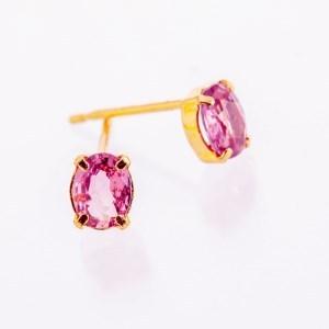 公式ショッピング ふるさと納税 K18 Rose Clair ロゼクレール ピンクサファイヤ ピアス 山梨県甲府市 どこで 買う Www Swinggates Com