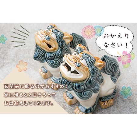 即発送可能 ふるさと納税 おかえりなさいシーサー 沖縄県中城村 その他美術 工芸品 Dron Ma