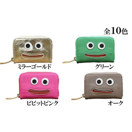 ふるさと納税 財布 思わず笑顔になってしまうニッコリマルチケース ミニ財布 牛革 カード 小銭 革 レザー ケース 本革 ファッション小物 シャン.. 兵庫県姫路市_1