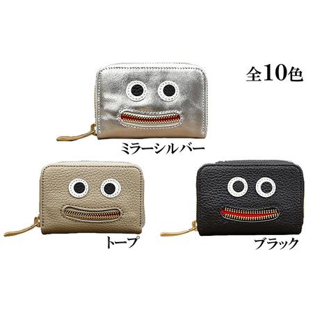 ふるさと納税 財布 思わず笑顔になってしまうニッコリマルチケース ミニ財布 牛革 カード 小銭 革 レザー ケース 本革 ファッション小物 シャン.. 兵庫県姫路市_2