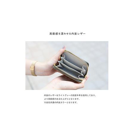 ふるさと納税 財布 思わず笑顔になってしまうニッコリマルチケース ミニ財布 牛革 カード 小銭 革 レザー ケース 本革 ファッション小物 シャン.. 兵庫県姫路市_4