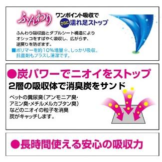 ふるさと納税 ペットシーツ 消臭炭シート 「ダブルストップ」 レギュラー320枚 (80枚&times;4パック) しっかり吸収 消臭 抗菌 厚型 ふんわり ペッ.. 静岡県富士市