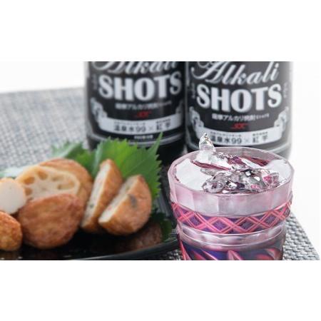 ふるさと納税 B2-0834／温泉水と紅芋で作った芋焼酎「薩摩アルカリ焼酎（4合）」6本セット 鹿児島県垂水市 薩摩アルカリ焼酎 4合