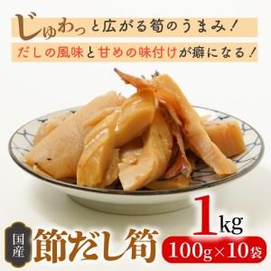 ふるさと納税 節だし筍（たけのこ）100g×10袋 N067-YA186 宮崎県延岡市の画像
