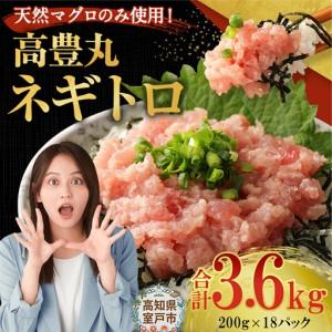 ふるさと納税 【ねぎとろ】高豊丸 ねぎとろ 3.6kg tk138 高知県室戸市 | 