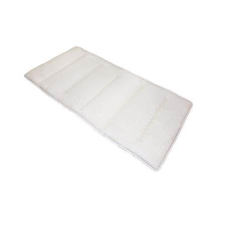 ふるさと納税 国産 軽量 六折り 敷布団 霊仙 ダブルロング 近江布団 敷き布団 布団 寝具 滋賀県 米原市 滋賀県米原市