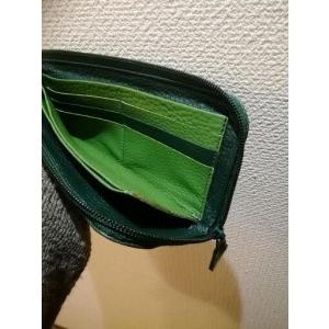 ふるさと納税 「鞄工房　香」リス柄ファスナー長財布 山梨県富士河口湖町の画像