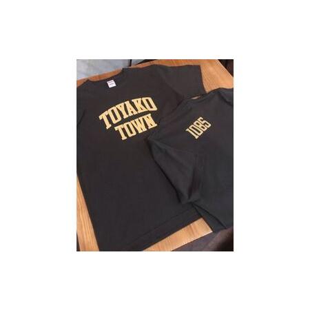 ふるさと納税　Toyako　Town　Tシャツ　親子セット（2枚組）　kid130＋Lサイズ　北海道洞爺湖町