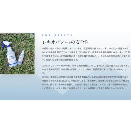 ふるさと納税　レキオパワー除菌スプレー（100ml×5本）　沖縄県うるま市