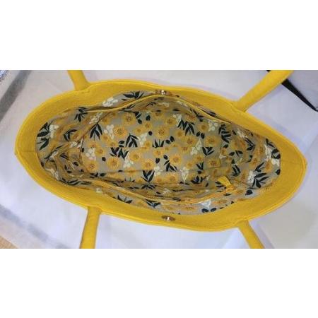ふるさと納税 「鞄工房　香」ポピーのショルダーバッグ 山梨県富士河口湖町の画像