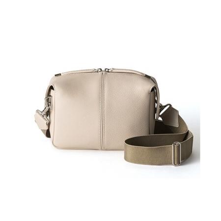 ふるさと納税 バッグ KIYOKAWA 牛革 ポシェット SOPHIE SOP003 カバン 革 牛革製 かばん 鞄 ショルダーバッグ ファッション 国産 日本製  ブルー 東京都墨田区の画像