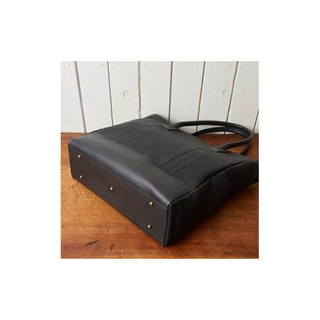 ふるさと納税 バッグ azzuni牛革×やぎ革コンビ ビッグトート Lcapa AZ048 カバン 革 牛革 牛革製 やぎ革 かばん 鞄 トートバッグ ファッシ.. 東京都墨田区の画像