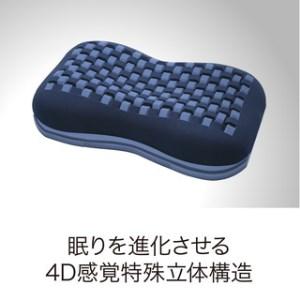 ふるさと納税 枕 西川 nishikawa AiR エアー 4D ピロー 高め ダーク