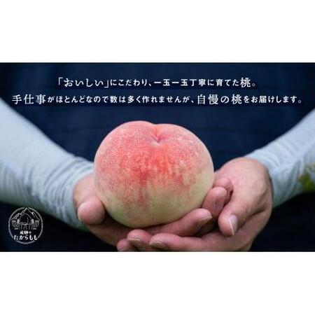 ふるさと納税 桃 飛騨のたからもも  | 桃 つむぎ果樹園 GH006 岐阜県高山市の画像