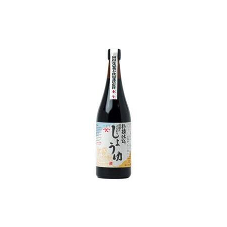 ふるさと納税 【創業80年 杉樽仕込】杉樽しょうゆ 720ml ×4本・豆しょう 720ml×2本 （計6本セット）｜醤油 調味料 小豆島 新鮮 美味.. 香川県小豆島町の画像