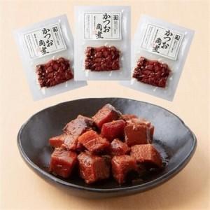 ふるさと納税 かつお角煮3個＆薩摩おかわりの素 黒豚みそ3個セット【1185932】 鹿児島県南九州市_1