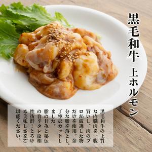 ふるさと納税 黒毛和牛 上ホルモン 600g （150g×4袋/3〜4人前） ホルモン 京都府舞鶴市の画像