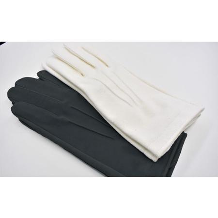 ふるさと納税　礼装用鹿セーム革手袋（ドレスグローブ）M-13　黒　26cm　香川県東かがわ市