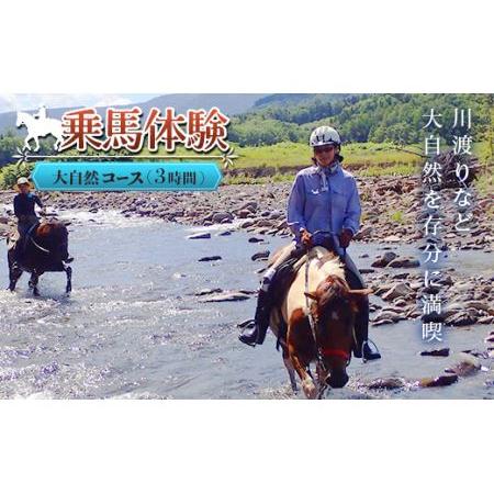 ふるさと納税 乗馬体験[大自然コース] 北海道遠軽町