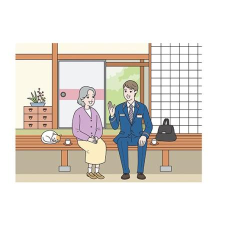 ふるさと納税 E9-09B郵便局のみまもりサービス「みまもりでんわサービス（12か月間）（携帯電話コース）」 新潟県長岡市の画像