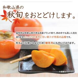 ふるさと納税 G6097_和歌山秋の味覚 富有柿 約7.5kg 和歌山県湯浅町