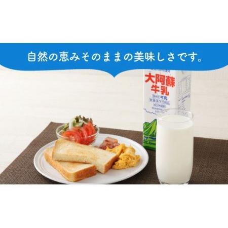 ふるさと納税 らくのうマザーズ 大阿蘇 牛乳 3.6％ 1L×6本 紙パック 成分無調整 熊本県高森町｜furunavi｜02