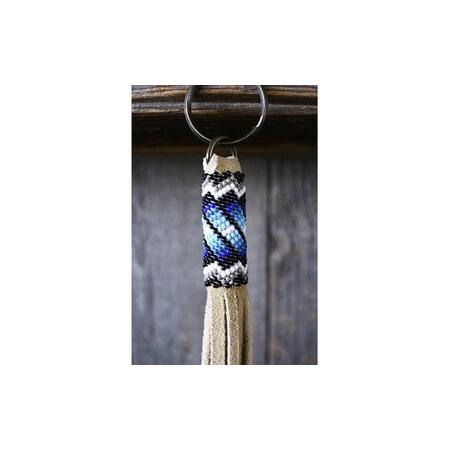 ふるさと納税 Fringe Key Holder（フリンジキーホルダー） [5839-1351] レッド 山梨県市川三郷町の画像