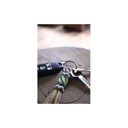 ふるさと納税 Fringe Key Holder（フリンジキーホルダー） [5839-1351] ブルー 山梨県市川三郷町の画像