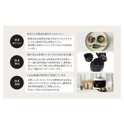 ふるさと納税 酵素玄米ご飯を簡単においしく酵素玄米炊飯器（4合炊