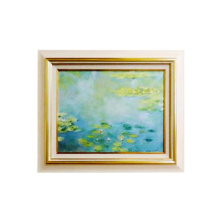 ふるさと納税 モネ「睡蓮」複製画【大原美術館 美術館 モネ 複製画