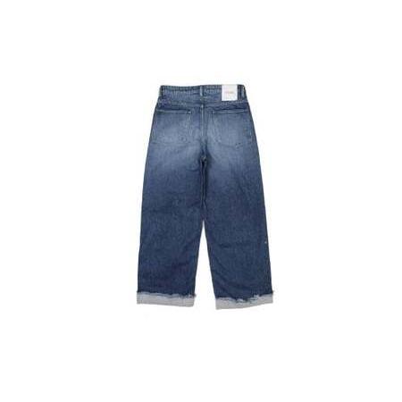 ふるさと納税 【SIZE:1】T-ASSACレディースジーンズ「WIDE／LIGHT INDIGO」（ワイド）【T-ASSAC シーンズ スキニー ジーパン 児島デニム デニム .. 岡山県倉敷市の画像