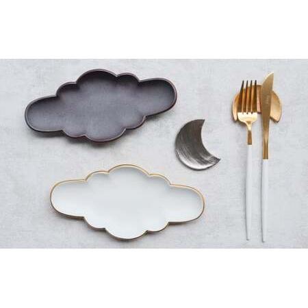 有田町 まるふく 有田焼 Cloud×Moon 4点セット