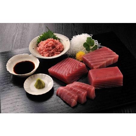 ふるさと納税 25-2天然目鉢鮪【大トロ・中トロ・赤身・すき身・漬け鮪 全部入って1.2kg】 神奈川県三浦市|furunavi|02