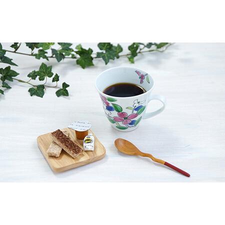 ふるさと納税 有田焼 花もよう(ハナミズキ)ティーセット よう楽庵・たかす A45-90 佐賀県有田町の画像
