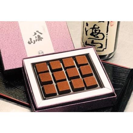 ふるさと納税 しょこら亭 新潟地酒ショコラセット お菓子 菓子 スイーツ 贈答 1Z04022 新潟県阿賀野市_1