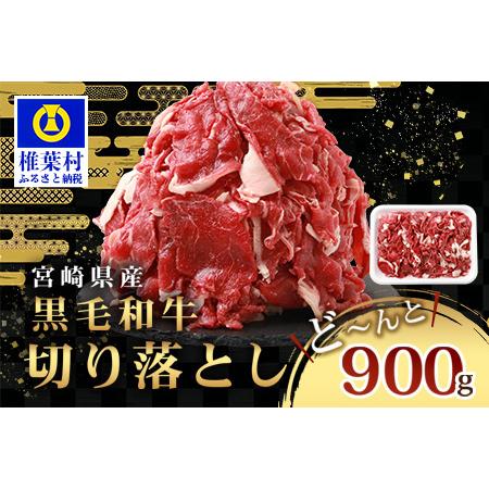 ふるさと納税 牛肉 宮崎県産 和牛 切り落とし 900g 牛肉 肉 牛切り落とし TK-35 宮崎県椎葉村