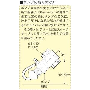 ふるさと納税 船用ビルジポンプ BK-12S ニュービルジキング DC-12V(ポンプのみ) [0905] 京都府長岡京市_3