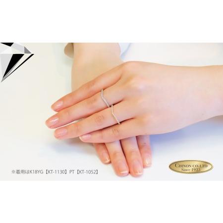 ふるさと納税 指輪 ウェーブダイヤモンドリング プラチナ アクセサリー 山梨県富士吉田市の画像