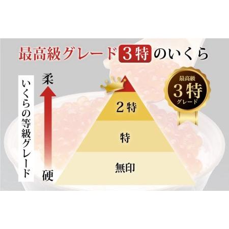 ふるさと納税 【TVで紹介！】最高級3特 国産 味付 いくら 宝壽 醤油漬 120g×1 [かわむら家 宮城県 気仙沼市 20565080] 宮城県気仙沼市の画像