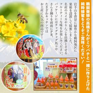 ふるさと納税 国産 純粋 滝沢鵜飼はちみつ アカシア 百花蜜 500ml 各1本 【たきざわキッチン】 はちみつ ハチミツ 蜂蜜 ハニー 国内産 日本産 ボ.. 岩手県滝沢市の画像