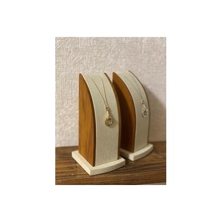 ふるさと納税 ハーフビットネックレス ゴールド | ネックレス アクセサリー 福島県南相馬市