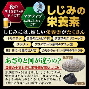 ふるさと納税 しじみ 貝活源G（ 60g(200粒入)×2箱）とシジミエキス21（100ml×40本）のセット（十三湖産ヤマトシジミ使用） 青森県五所川原市の画像